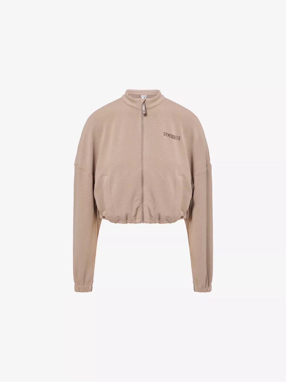 GYMSHARK - Waffle Midi Zip Up Jacket
Lifestyle Brown - Picture 8 of 11
